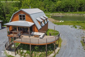 chalets à louer bord de l'eau Dudswell, Estrie/Cantons-de-l'est