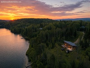waterfront cottage rentals Sainte-Émélie-de-l'Énergie, Lanaudière