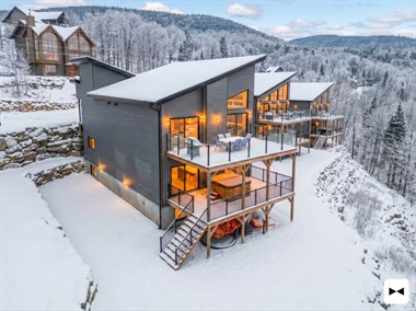 chalets avec spa Stoneham, Québec