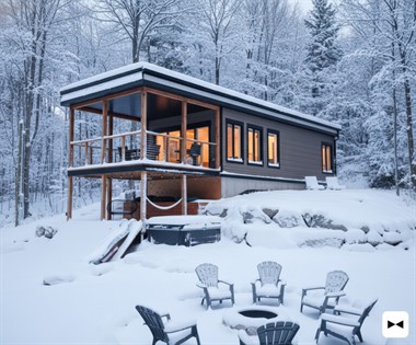 cottage rentals La Minerve, Laurentides