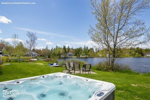 chalets bord de l'eau riverains Saint-Séverin, Chaudière Appalaches