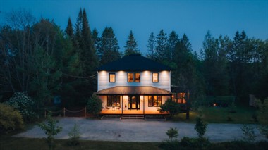 chalets bord de l'eau riverains Boileau, Laurentides