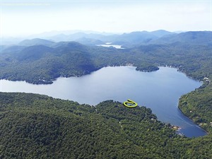 chalets avec plage privée Saint-Donat, Lanaudière