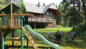 chalet a louer | Chalet bois rond #053