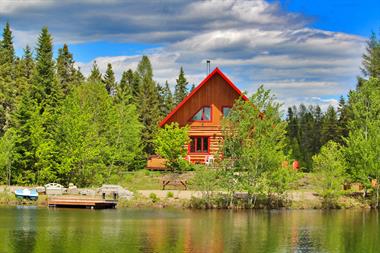 chalets à louer bord de l'eau Sainte-Christine d'Auvergne, Québec