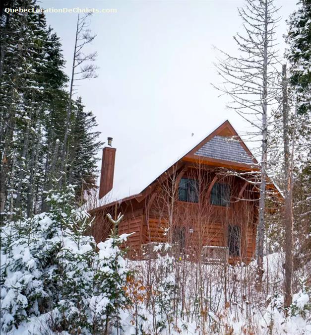 Cottage Rental Quebec Laurentides Lac Superieur Log Cabin Mont