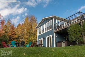 waterfront cottage rentals Canton de Cleveland, Estrie/Cantons-de-l'est