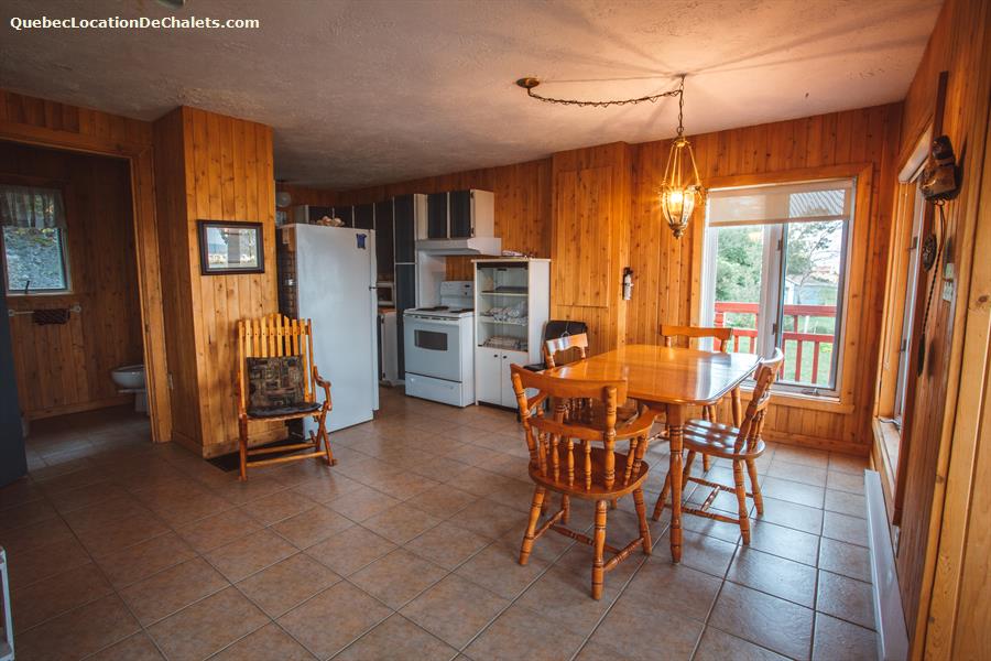 Chalet à louer Gaspésie, Les Méchins Le Pin Rouge