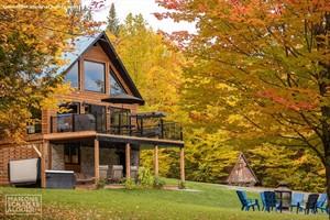 waterfront cottage rentals Saint-Herménégilde, Estrie/Cantons-de-l'est