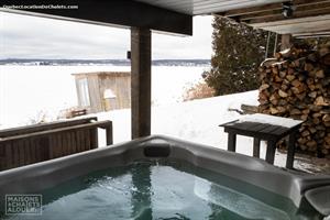 waterfront cottage rentals Stratford, Chaudière Appalaches