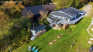 waterfront cottage rentals Saint-Georges de Windsor, Estrie/Cantons-de-l'est