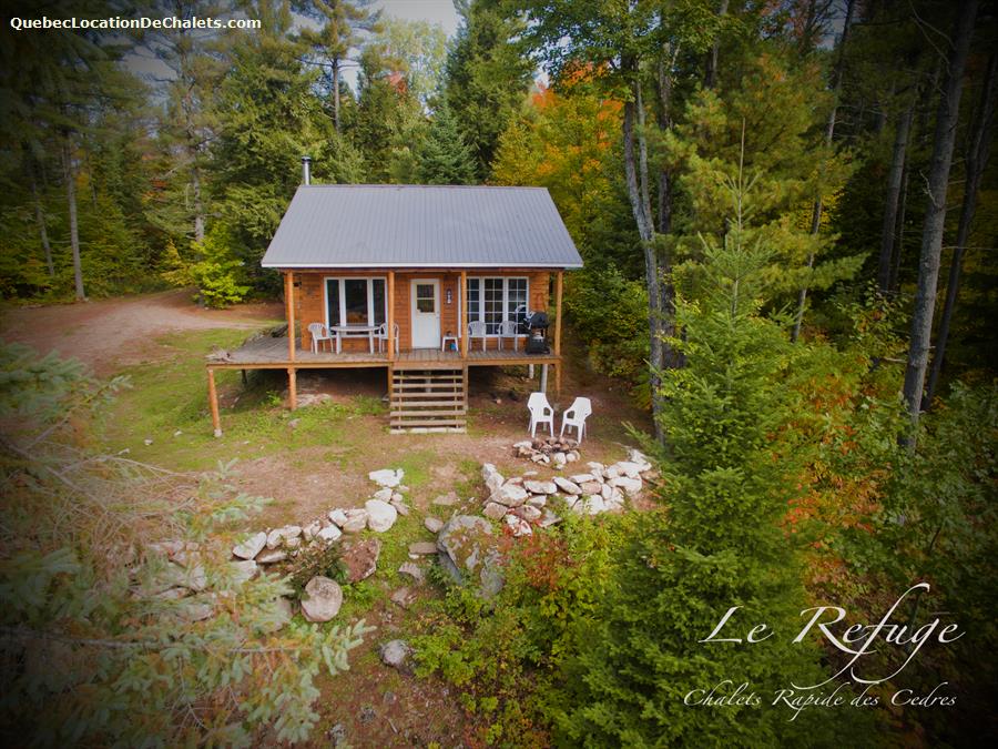 Chalet à louer Laurentides, NotreDameduLaus Le Refuge Chalet à louer Laurentides, NotreDameduLaus Le Refuge