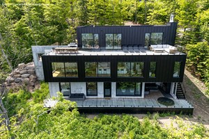 chalets à louer bord de l'eau Petite-Rivière-Saint-François, Charlevoix