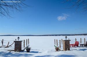 chalets à louer bord de l'eau Beaulac-Garthby, Chaudière Appalaches