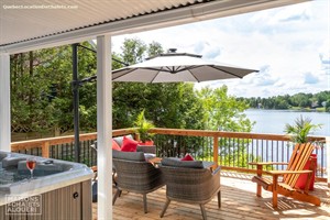 waterfront cottage rentals Saint-Claude, Estrie/Cantons-de-l'est