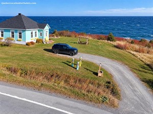 waterfront cottage rentals Anse-au-Griffon, Gaspésie