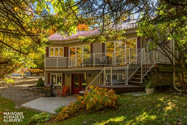 chalets à louer bord de l'eau Saints-Martyrs-Canadiens, Centre du Québec