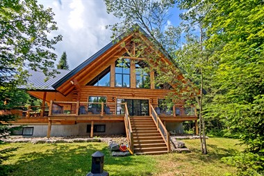 chalets à louer bord de l'eau Sainte-Christine d'Auvergne, Québec