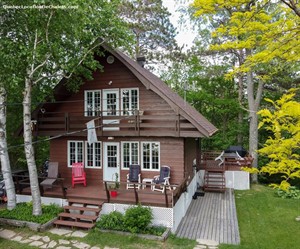 chalets à louer bord de l'eau Lac Brome, Estrie/Cantons-de-l'est