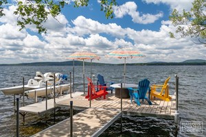 chalets à louer bord de l'eau Lac Brome, Estrie/Cantons-de-l'est