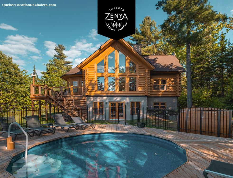 Chalet à louer Laurentides, MorinHeights Chalet White Wolf au Lac